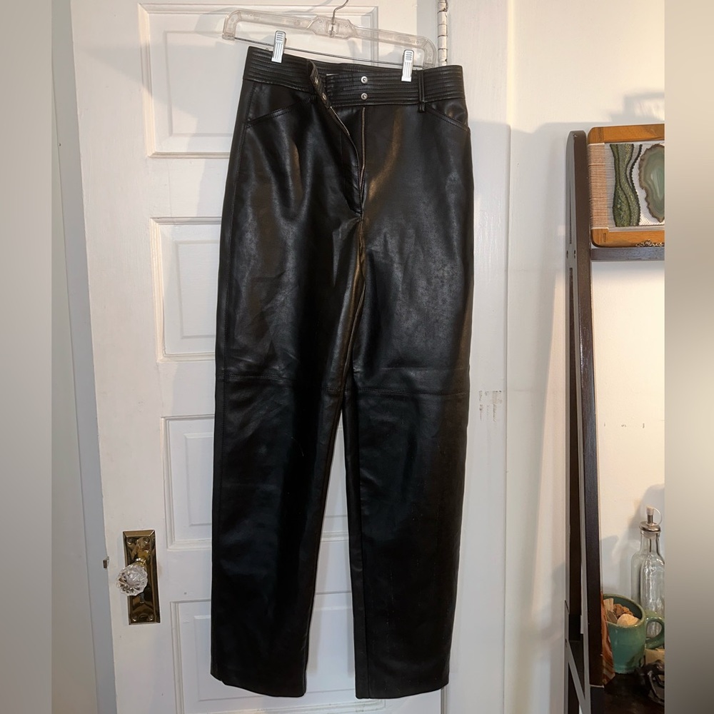Aritzia Vegan Leather Pants